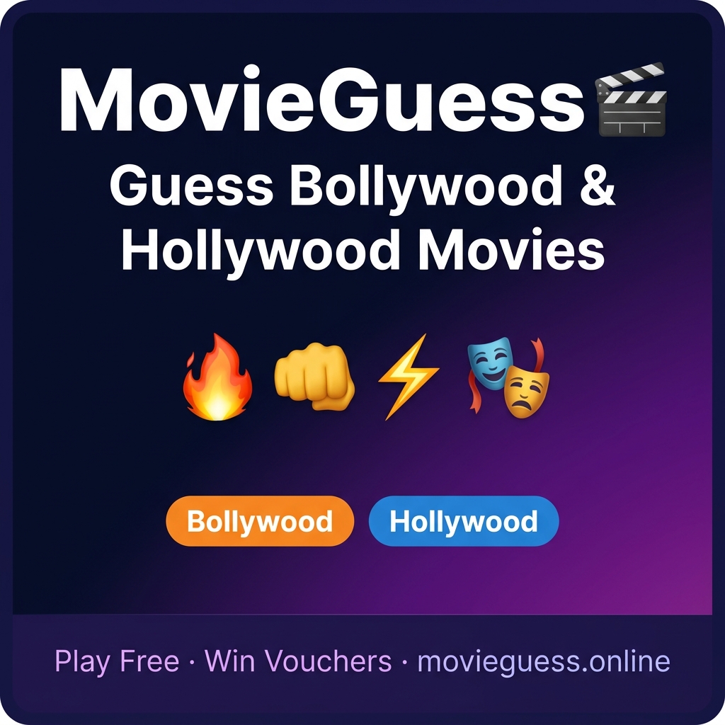 Bollywood Movie Quiz Game — Free Online | MovieGuess